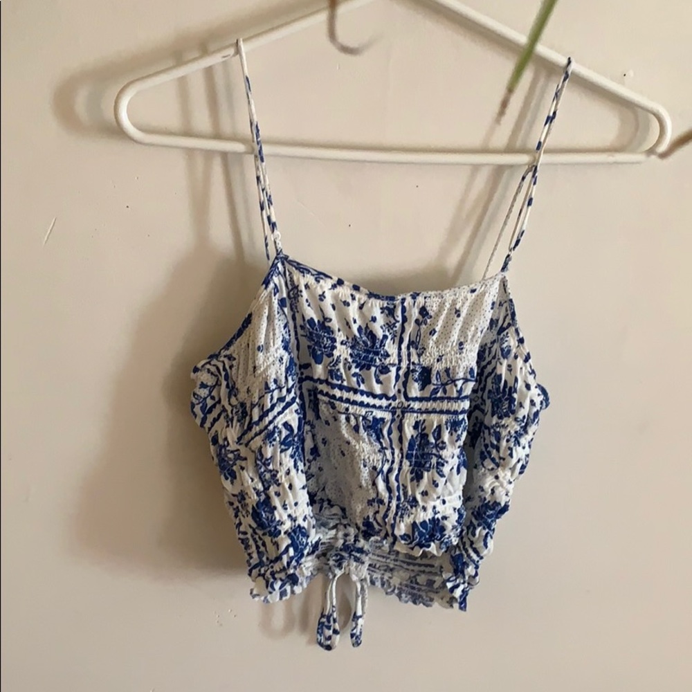 Urban Outfitters Gauzy Cotton Tank Top